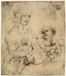 Study of a Madonna and Child
